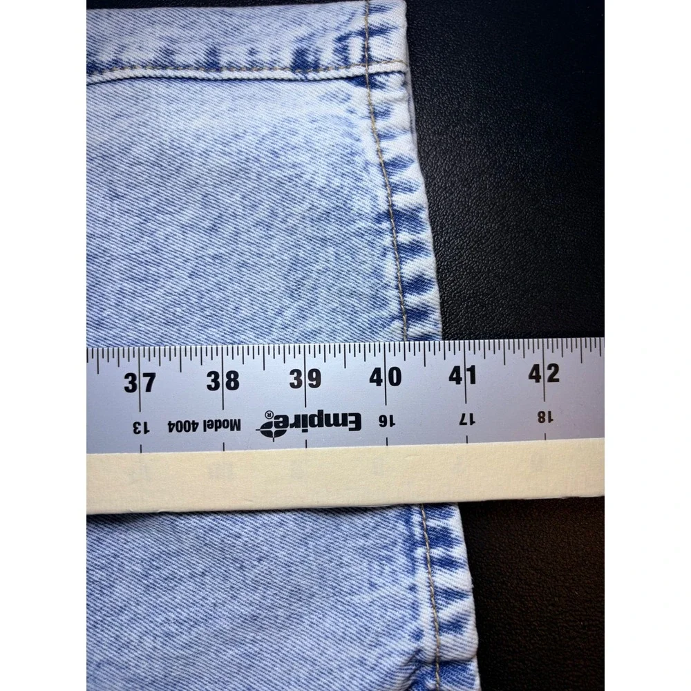 Y2K Graffiti Wide Leg Jeans Light‎ Wash Streetwear Skater Pants Womens M